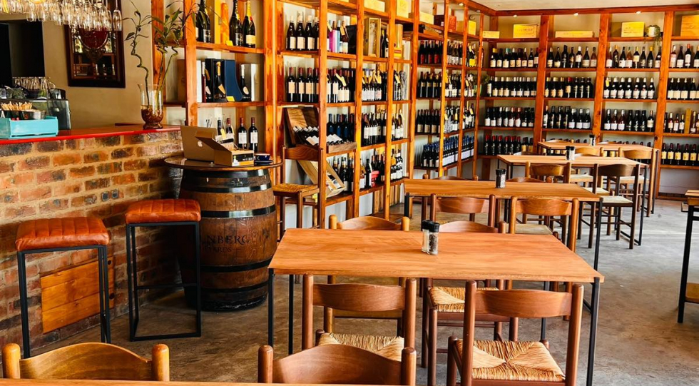 The Wine Shop by Caraffa, a wine bar in Pretoria, South Africa.
