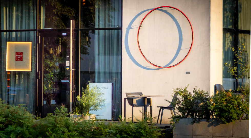 Demo Restoranas, a restaurant in Vilnius, Lithuania.