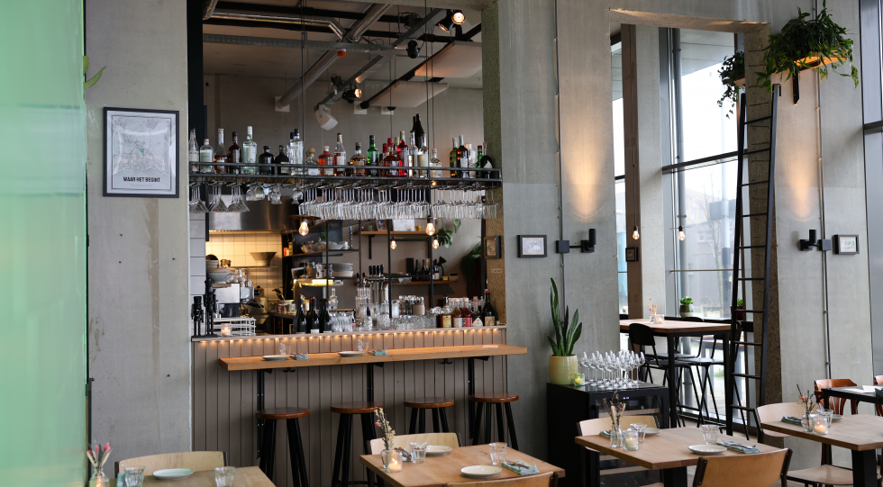 Café Cress, a restaurant in Amsterdam, Netherlands.