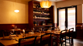 Lei, a wine bar in New York City, USA.