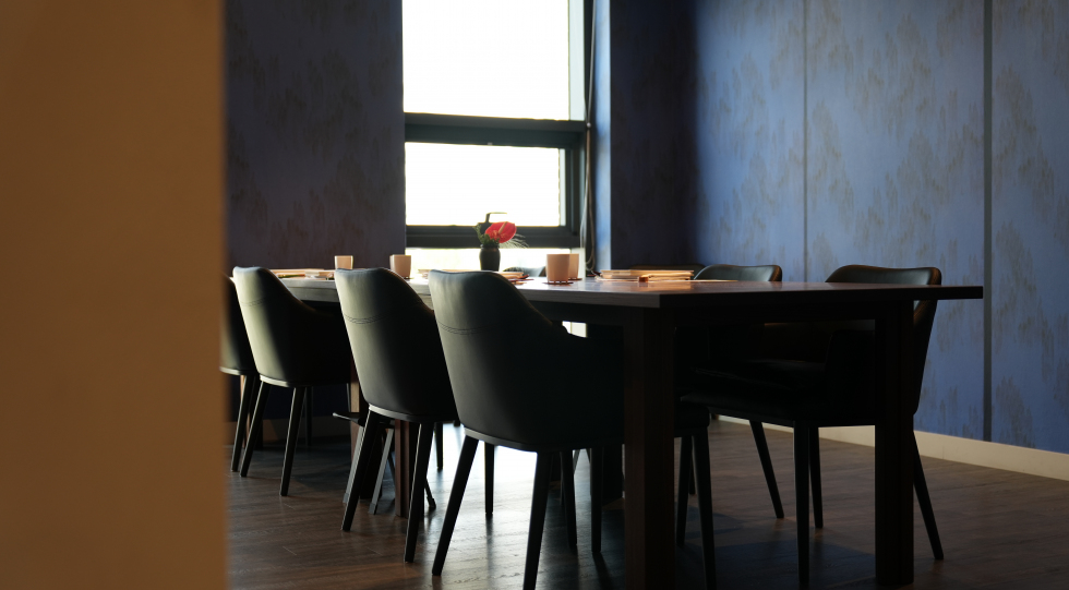 Restaurant Jueun, a wine bar and restaurant in Seoul, South Korea.
