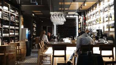 Cava Vegera, a wine bar in Athens, Greece.