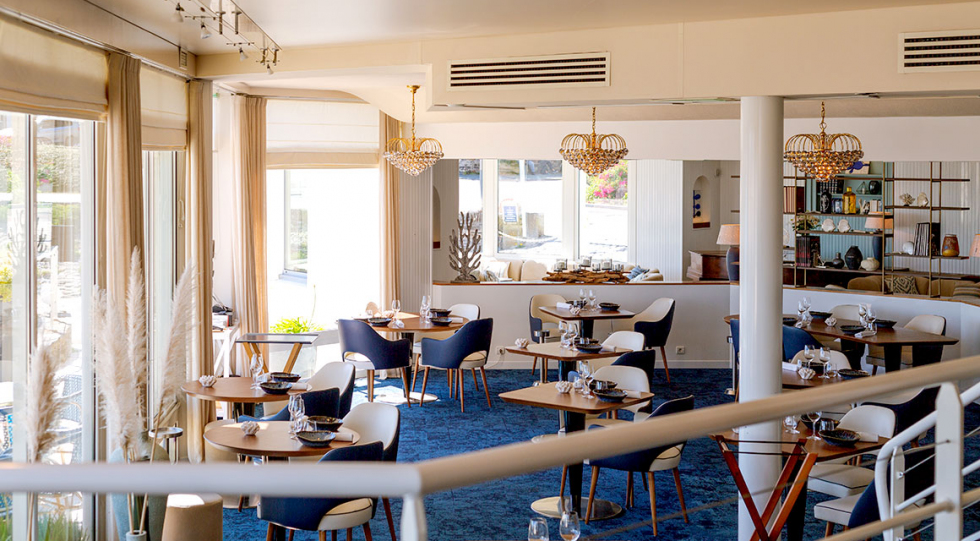 Restaurant Marnage, a restaurant in Barneville-Carteret, France.