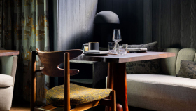 Enclos, a restaurant in Sonoma, USA.