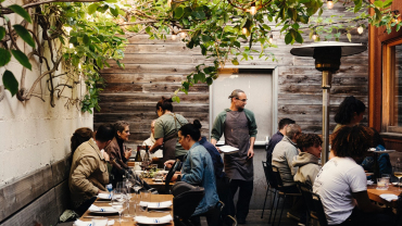 Sirene, a restaurant in Oakland, USA.