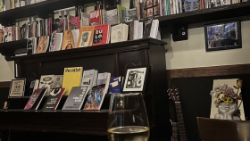 Golden Sardine, a wine bar in San Francisco, USA.