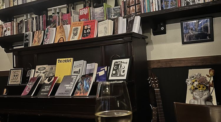 Golden Sardine, a wine bar in San Francisco, USA.