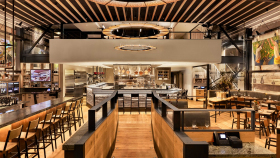 The Matheson, a restaurant in Healdsburg, USA.