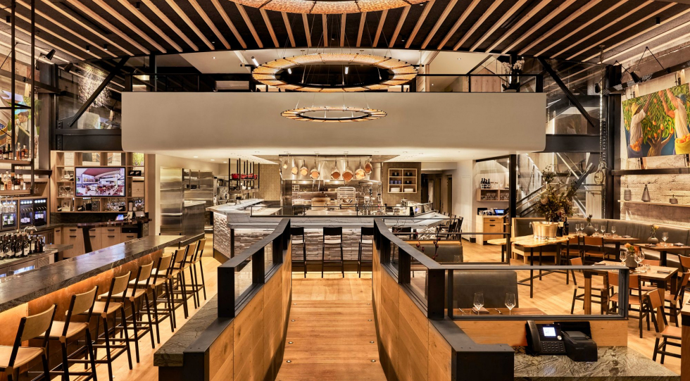 The Matheson, a restaurant in Healdsburg, USA.