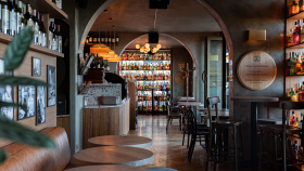 Cornichon, a wine bar in Bordeaux, France.