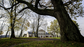Paliesius manor, a hotel and restaurant in Paliesius, Lithuania.