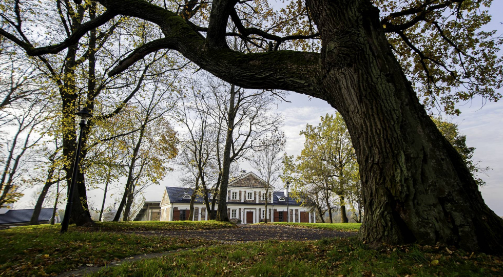 Paliesius manor, a hotel and restaurant in Paliesius, Lithuania.