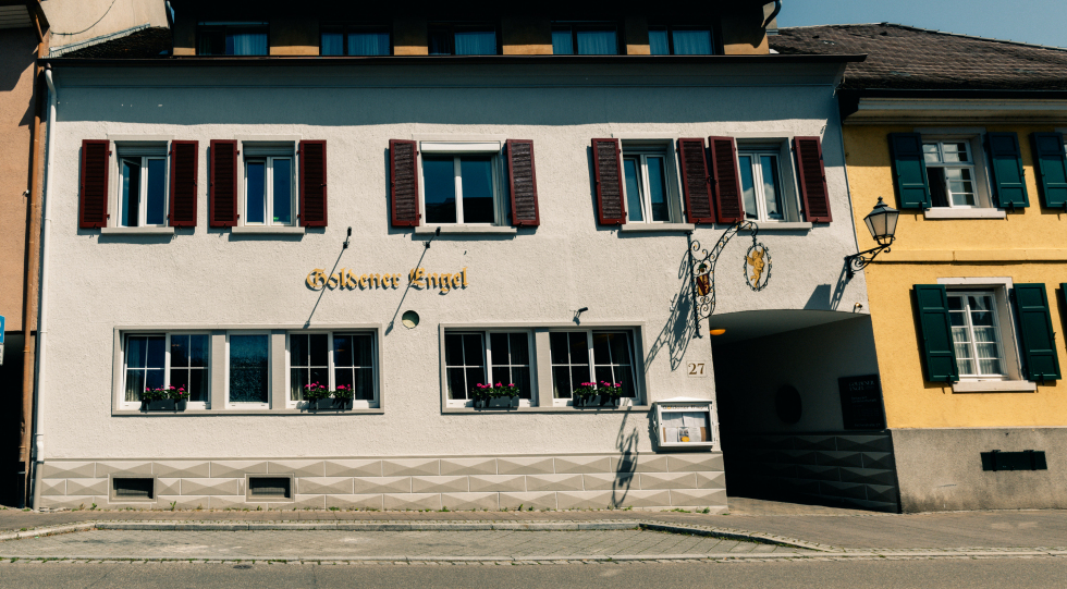 Goldener Engel, a restaurant and hotel in Ihringen, Germany.