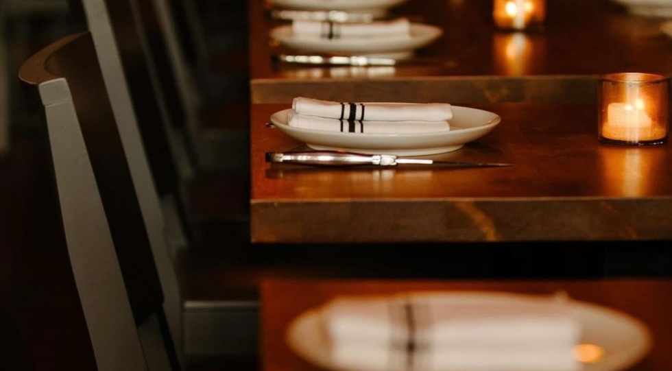 Boeufhaus, a restaurant in Chicago, USA.