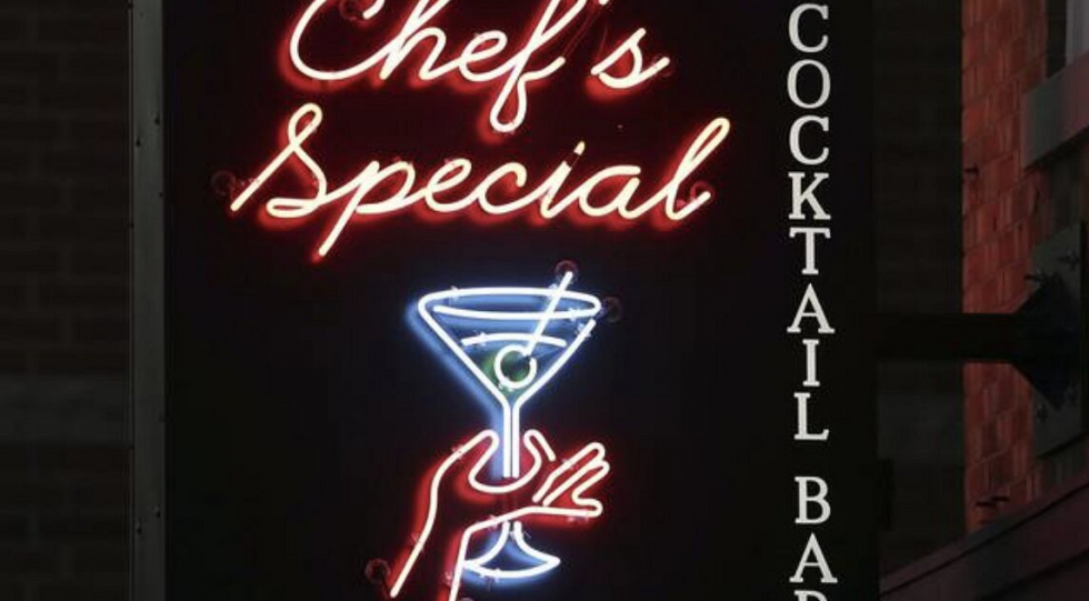 Chef's Special Cocktail Bar, a restaurant in Chicago, USA.