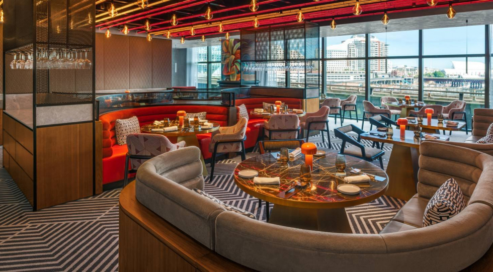 BTWN at W Sydney, a restaurant and hotel in Sydney, Australia.