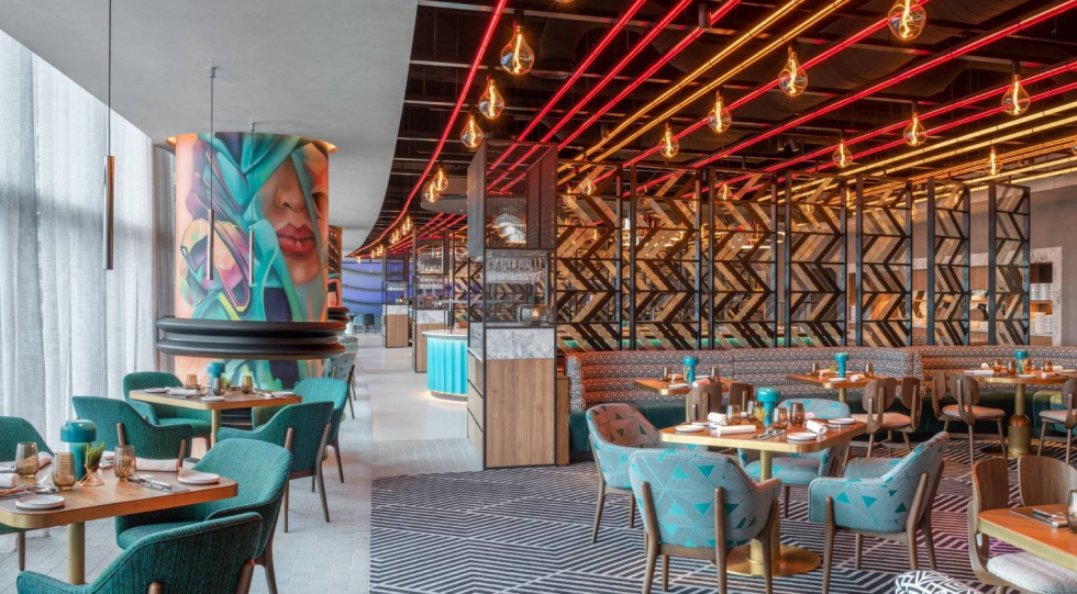 BTWN at W Sydney, a restaurant and hotel in Sydney, Australia.