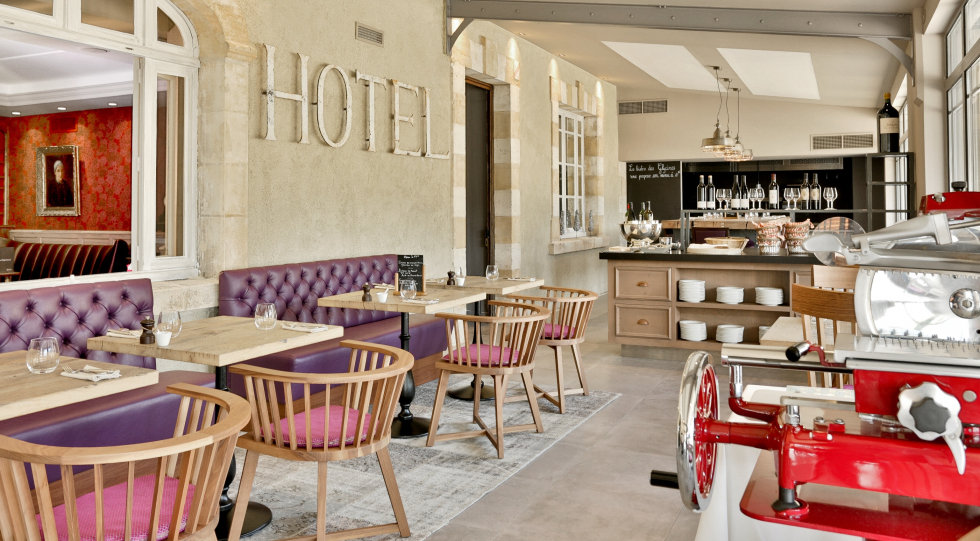 Salle du Bistro pour le déjeuner