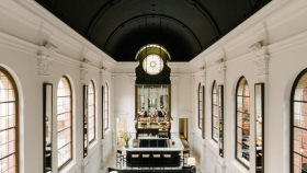 August, a restaurant and hotel in Antwerp, Belgium.