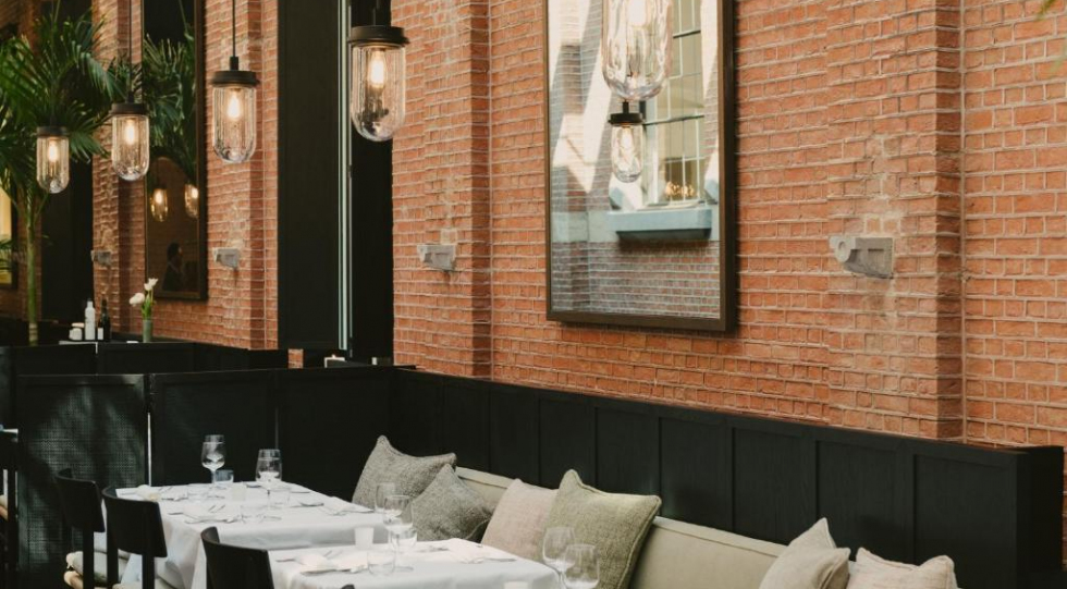 August, a restaurant and hotel in Antwerp, Belgium.
