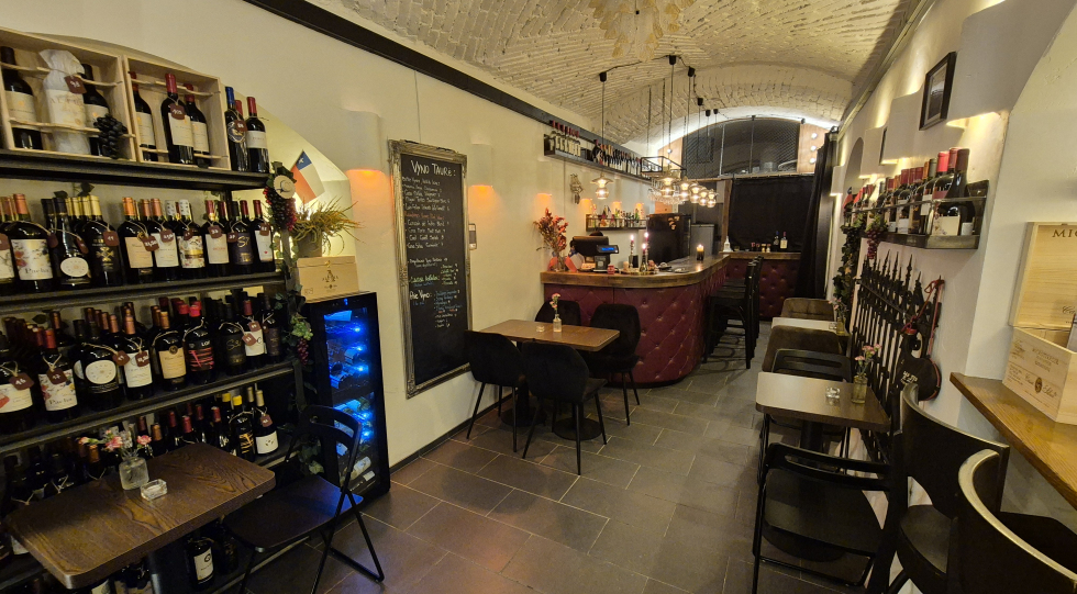 Vinería de Chile, a wine bar in Vilnius, Lithuania.