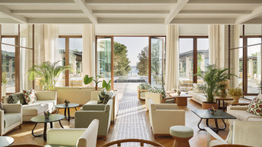 Interior of Mel at Four Seasons Formentor.