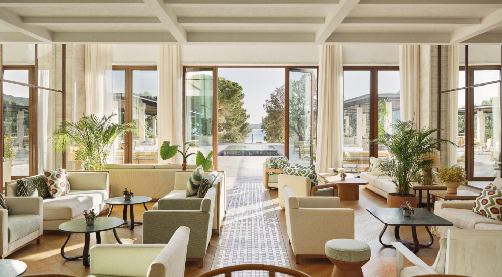 Interior of Mel at Four Seasons Formentor.