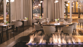 Interior of Telegrafas, Vilnius, Lithuania.