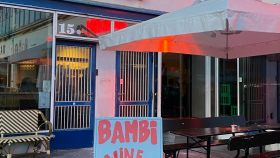 Bambi, a wine bar in Copenhagen, Denmark.