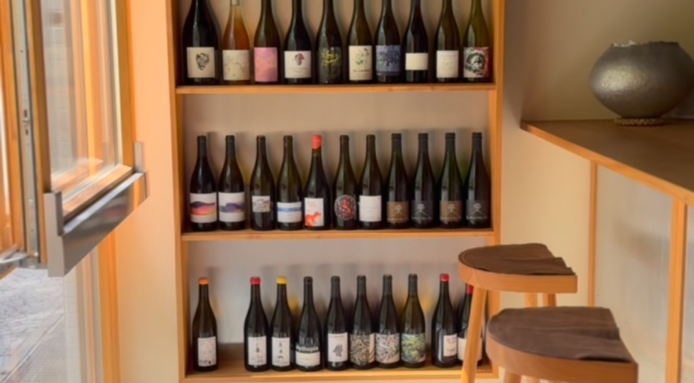 Ernst Cave, a wine bar in Berlin, Germany.