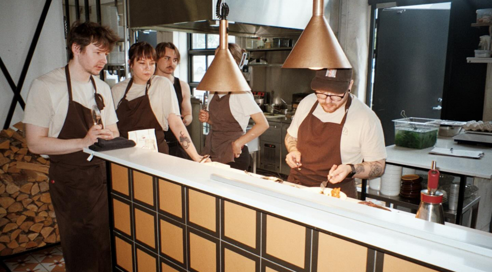 Barbarea, a restaurant in Tallinn, Estonia.