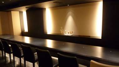 La Champagne, a wine bar in Osaka, Japan.