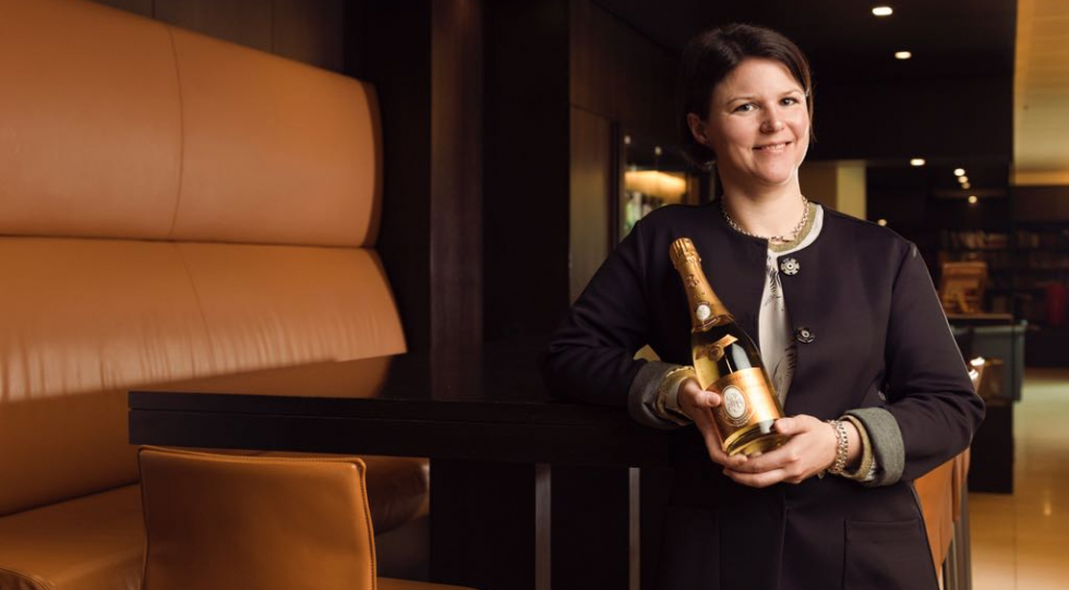 Sommelier at Steinheuers Restaurant, Bad Neuenahr-Ahrweiler-Heppingen, Germany.