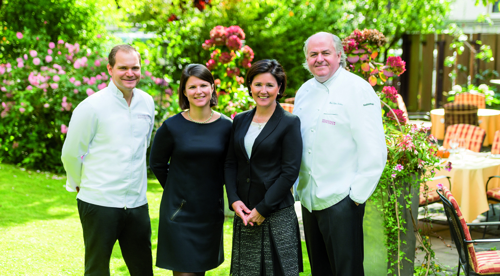 Team at Steinheuers Restaurant, Bad Neuenahr-Ahrweiler-Heppingen, Germany.
