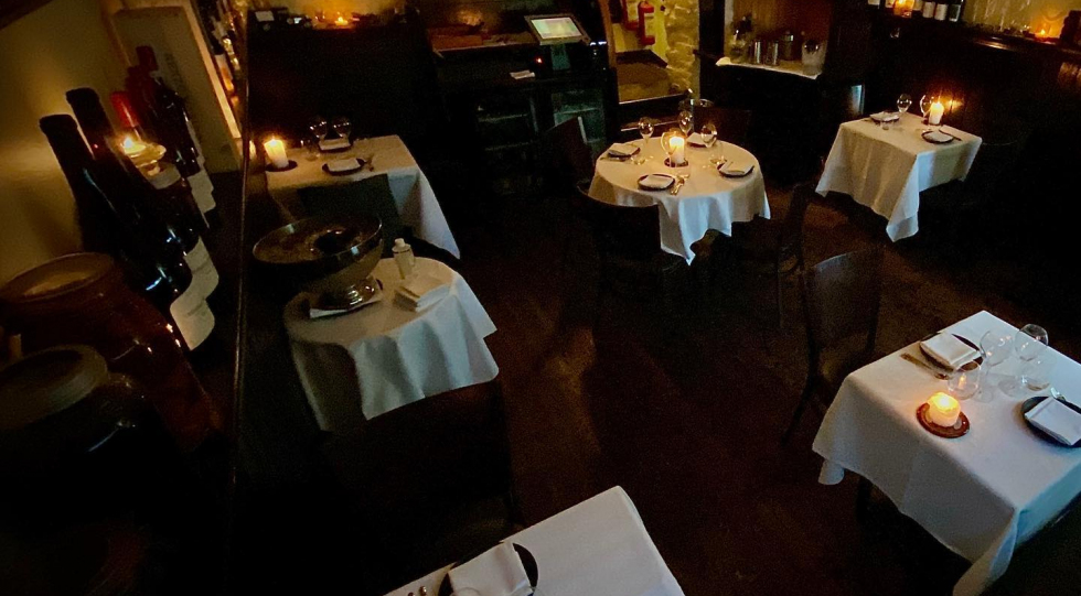 Interior of Palace Grill restaurant, Oslo, Norway.