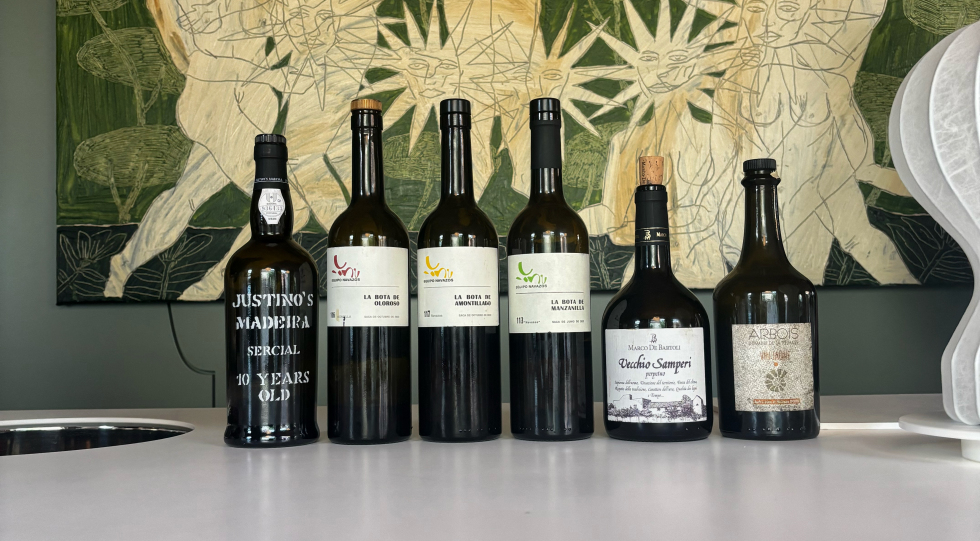 Bottle view at Capet, Zürich, Switzerland.