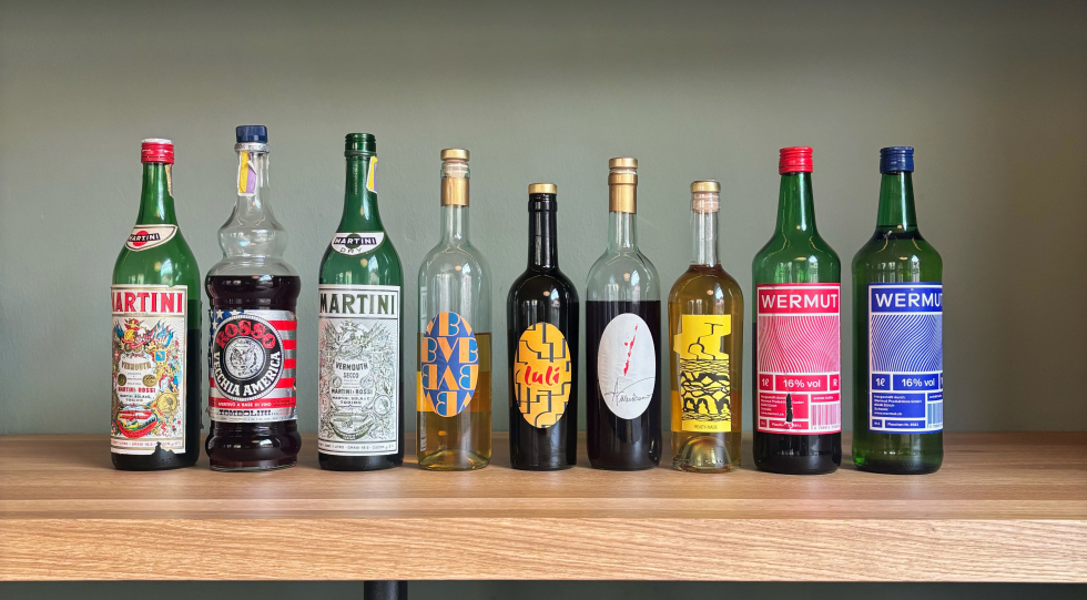Bottle view at Capet, Zürich, Switzerland.