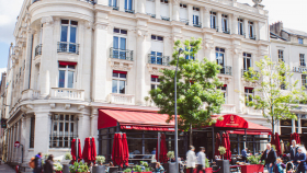 Brasserie du Ralliement, a restaurant in Angers, France.