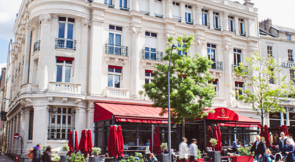 Brasserie du Ralliement, a restaurant in Angers, France.