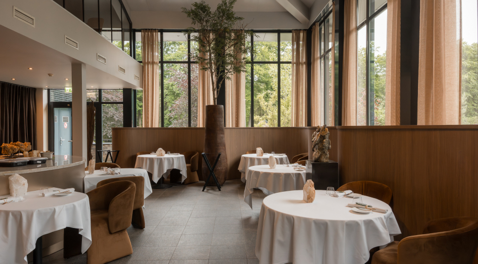 Wild Atelier interior at de Echoput hotel, Hoog Soeren, Netherlands.