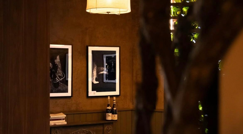 La Vertu, a wine bar in Reims, France.