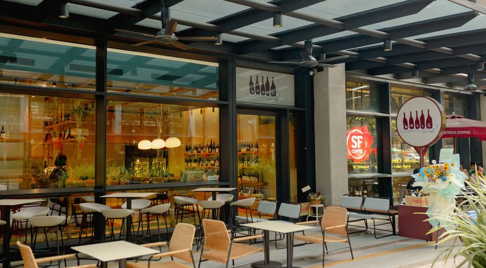 Basic Wine Store, a restaurant in Kuala Lumpur, Malaysia.