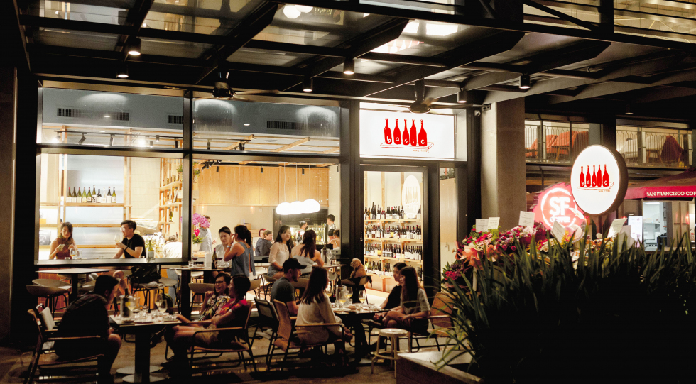 Basic Wine Store, a restaurant in Kuala Lumpur, Malaysia.
