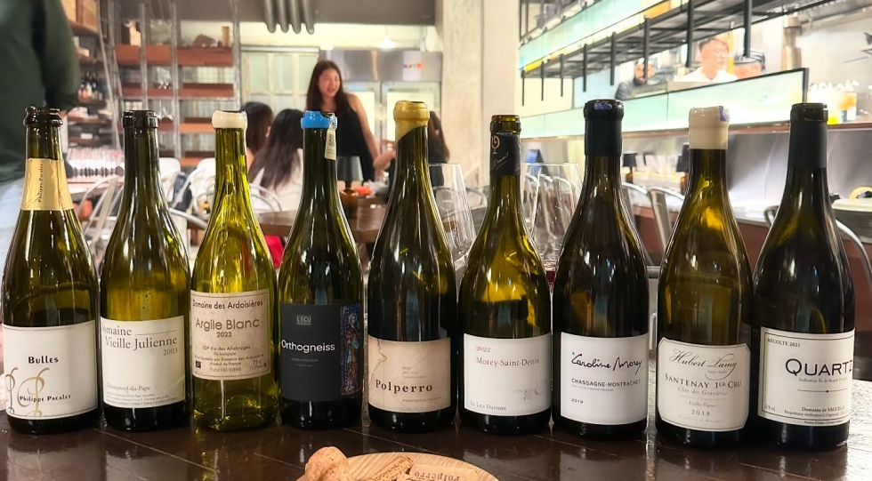 Racines Kuala Lumpur, a wine bar in Kuala Lumpur, Malaysia.