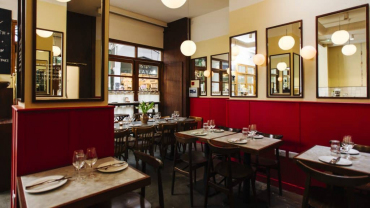 Camille, a restaurant in London, UK.