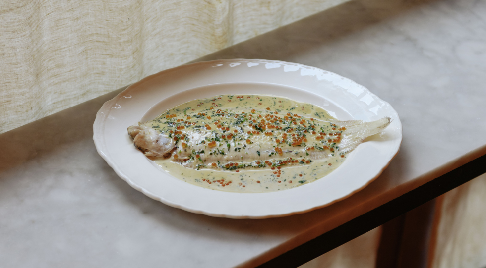 Camille, a restaurant in London, UK.