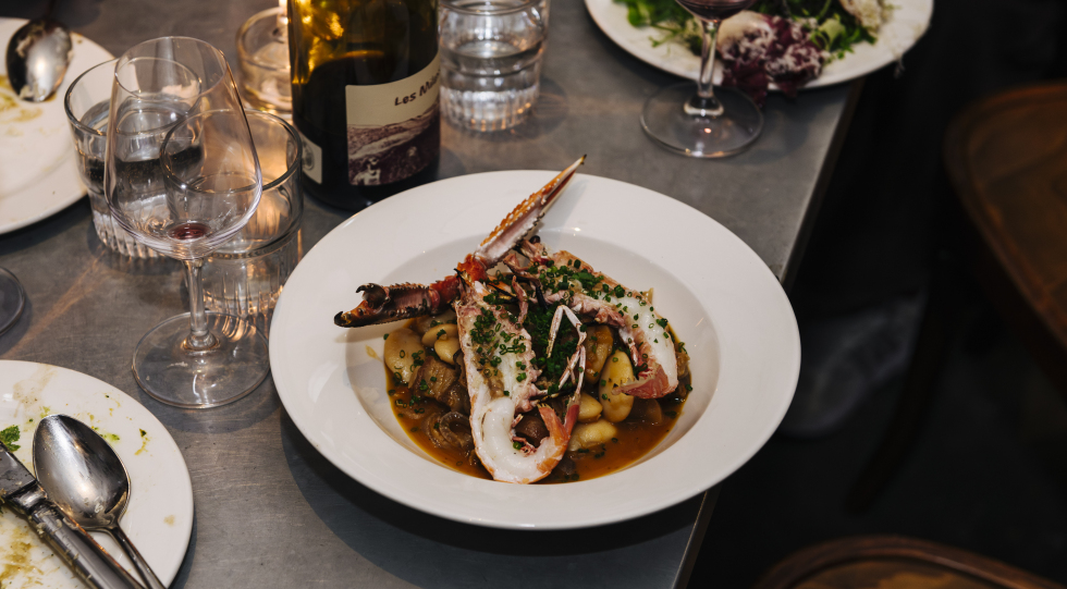 Camille, a restaurant in London, UK.