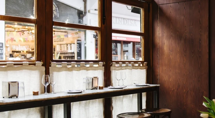 Camille, a restaurant in London, UK.