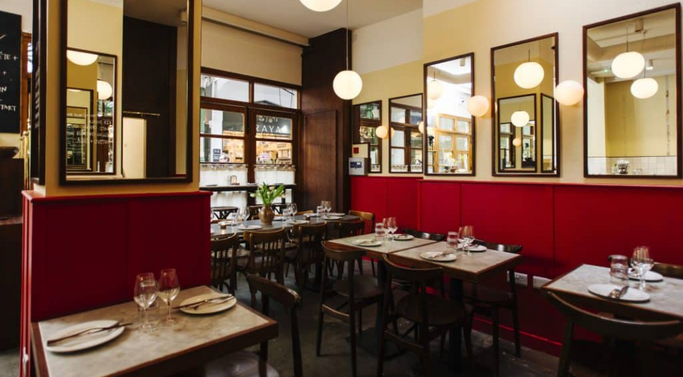 Camille, a restaurant in London, UK.