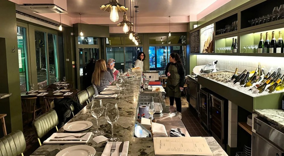 Chapel Market Kitchen, a restaurant in London, UK.
